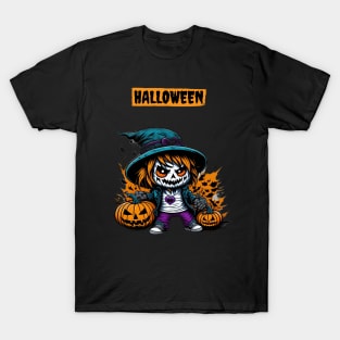 Halloween 2023 Embrace the Spooky Pumpkin Season T-Shirt